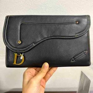 Vintage Christian Dior Saddle Wallet/clutch